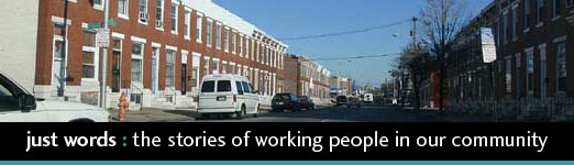 Just Words: The Stories of Working People In Our Community